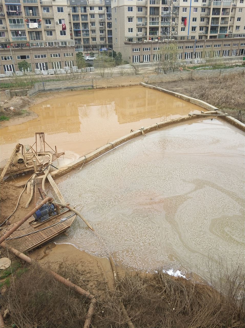 工农沉淀池淤泥清理-厂区废水池淤泥清淤